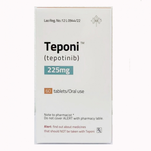 特泊替尼 (Tepotinib) 是一种口服抗肿瘤药，用于治疗EGFR受体突变的非小细胞肺癌。它的主要成分是特泊替尼