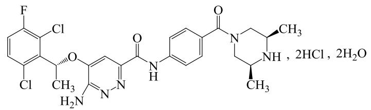 恩沙替尼 Ensartinib 贝美纳说明书